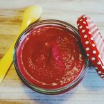 Blumenkohl-Rote-Beete-Kartoffel-Geflügelhack-Brei fertig1