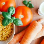 Spaghetti-Möhren-Tomaten-Brei Zutaten